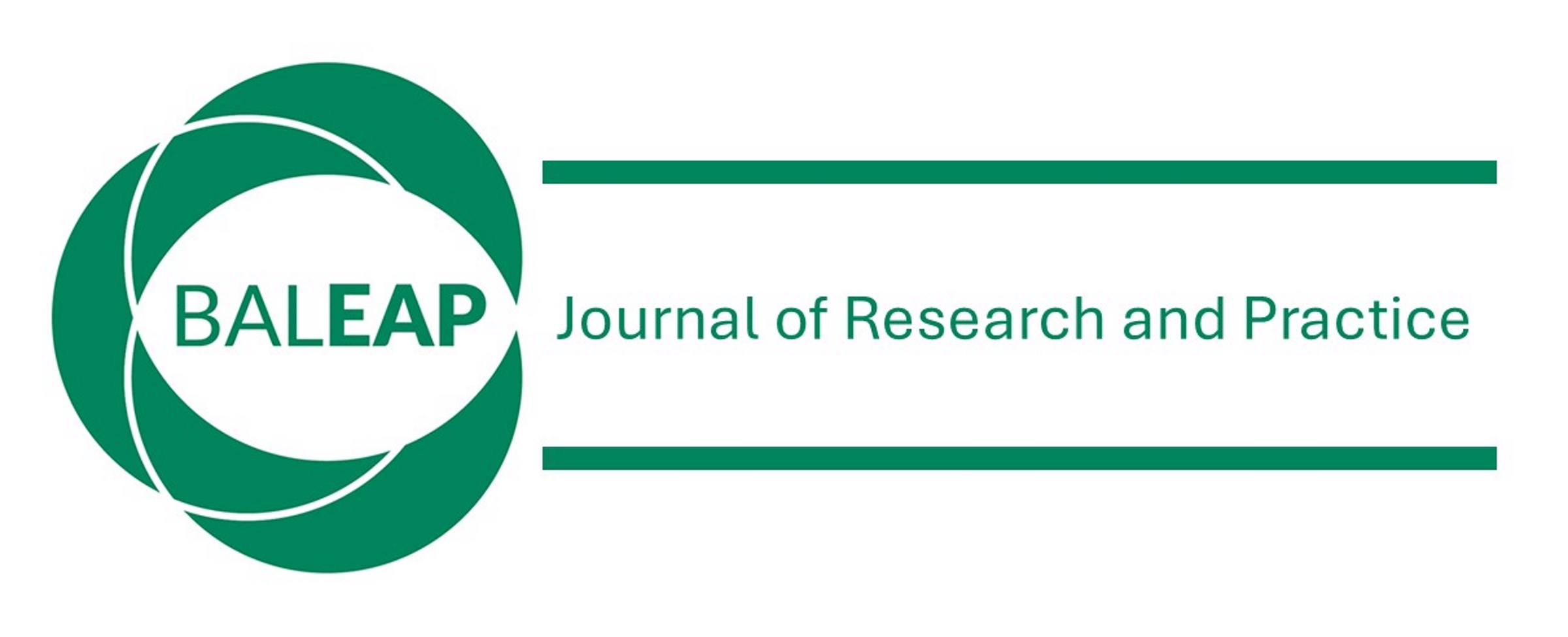 BALEAP Journal of Research and Practice logo